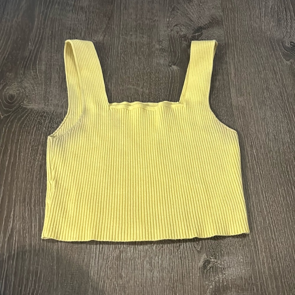 Cropped tank top